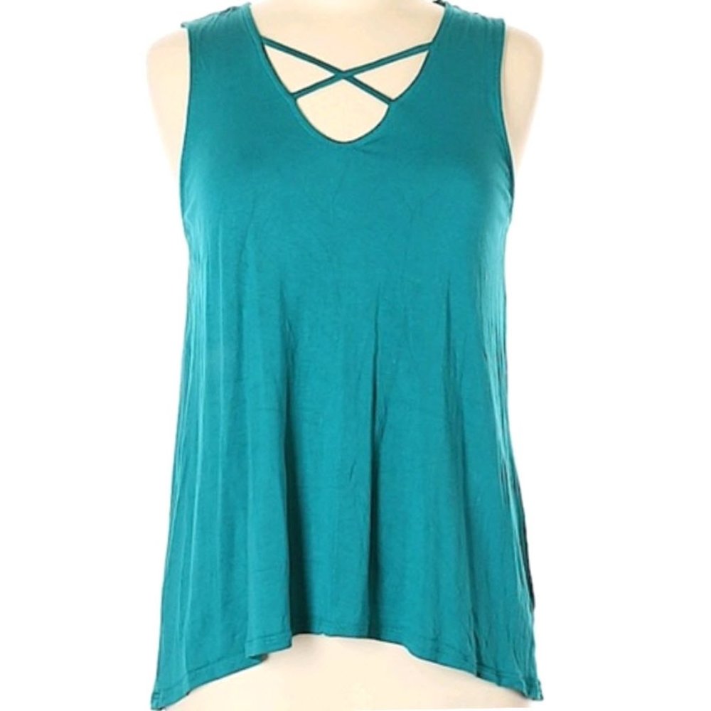 Old Navy Teal Strappy Tank